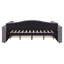 Lit de jour double rembourré avec couchette, accoudoirs de rangement et système audio Bluetooth, molleton Teddy, gris-118661101-118661102