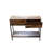 42'' Solid Wood Top Console Table