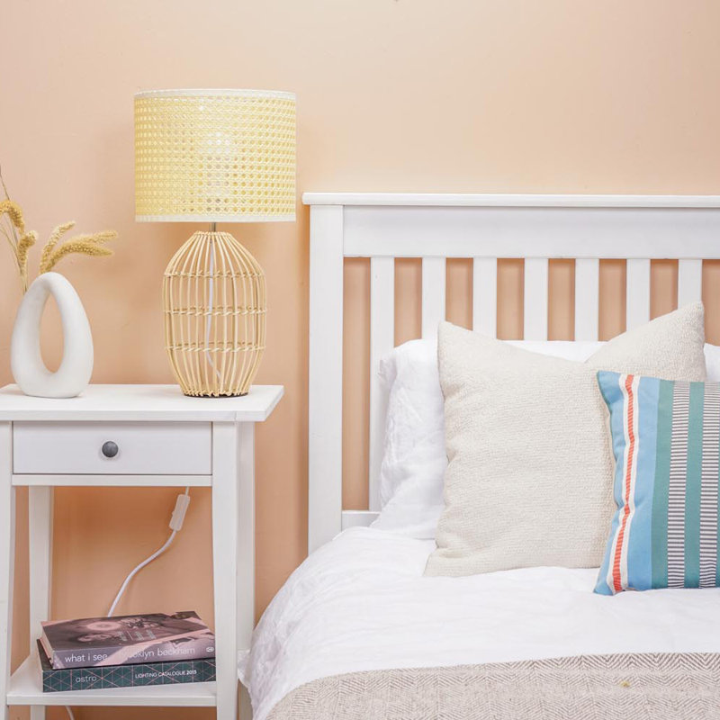 Alecxia Wicker/Rattan Table Lamp, No