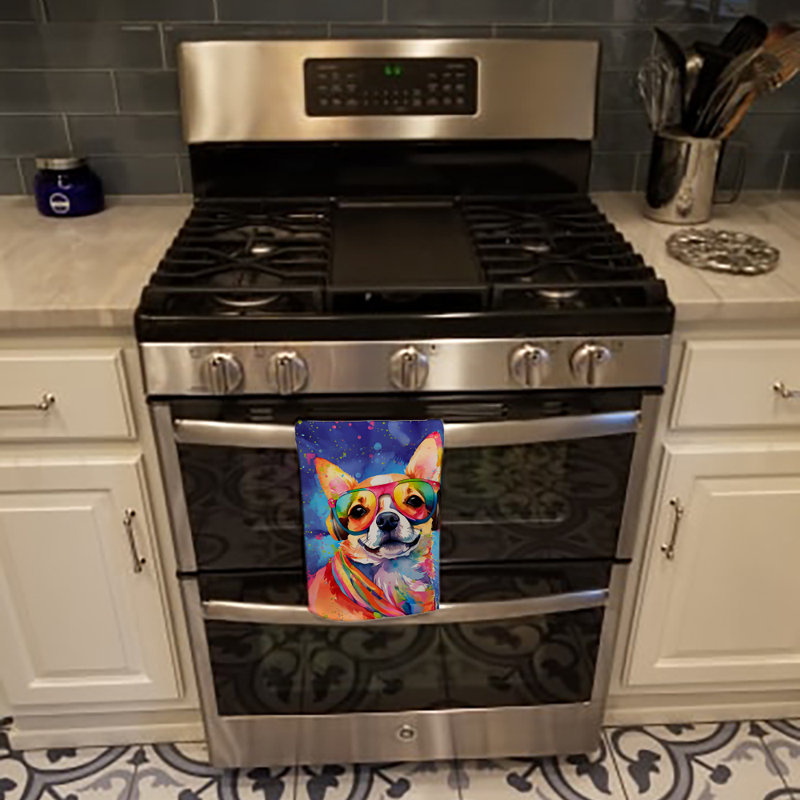 Serviette de cuisine Chihuahua Hippie Dawg