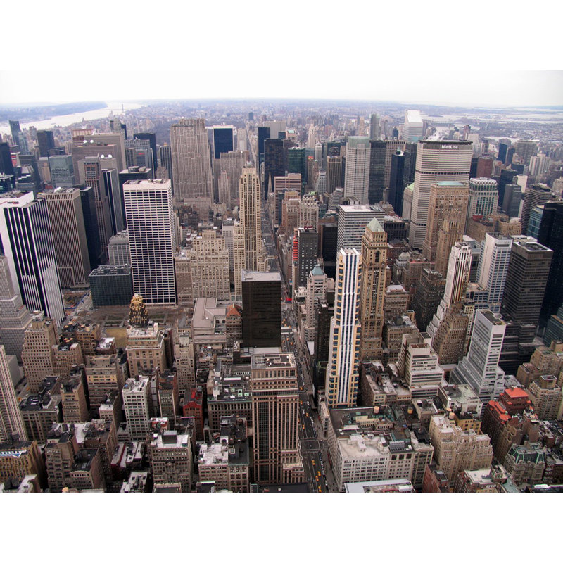 New York City Rooftops, H 14 po x l 18 po