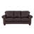 Stephie 90" Genuine Leather Rolled Arm Sofa-20120024