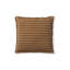 Square Cushion Lines Ochre