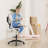 Ergonomic Desk Chair, Mesh Home Office chair, Swivel Desk, Computer Chair with Lumbar Support, Height Adjustable with Foot Ring-1047469247