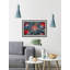 Abstract Flowers - Single Picture Frame Print-736880573