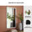 Kurudere Metal Flat Wall Mirror