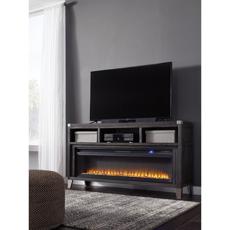 Carleigh TV Stand Fireplace for TVs up to 60" Fireplace