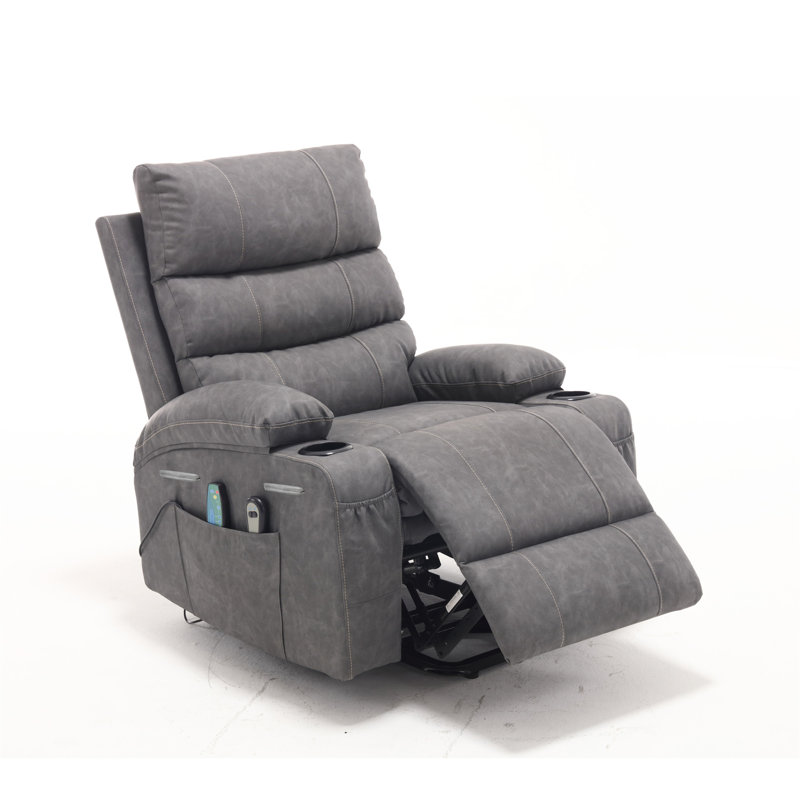 21"Seat Width, Gray