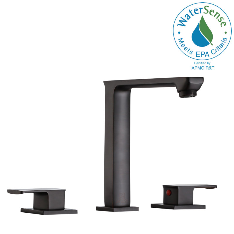 Alpine Widespread 2-handle Bathroom Faucet, Oil Rubbed Bronze