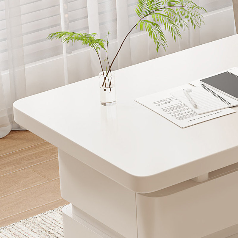 Petit bureau moderne de petite taille, H 29,53 po x l 62,99 po x P 23,62 po