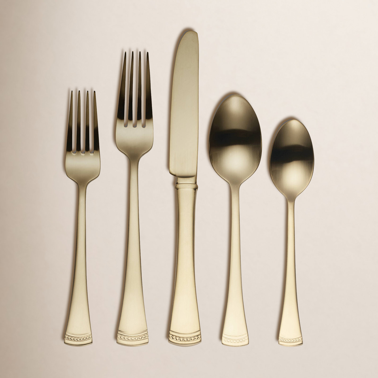 Lenox Portola 20-Piece Flatware Set, Gold