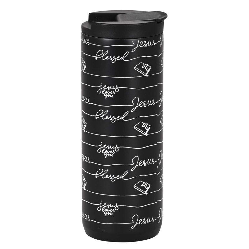 Gobelet Jesus Loves You Blessed 20 oz