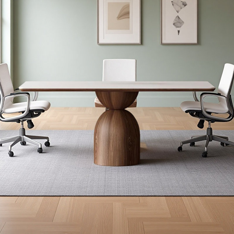 Table de conférence Modern, H 29,53 po x L 63 po x l 31,5 po