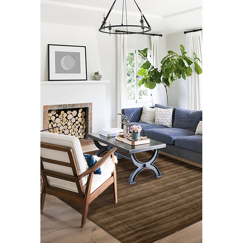 Kashkuli Gabbeh Brown Rug 9'3" x 11'5"