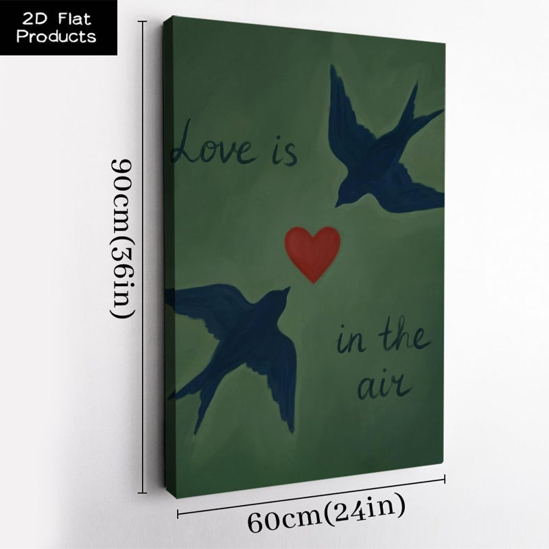 Affiche d'art mural sur toile encadrée 1pc