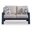 Causeuse d'extérieur avec coussin Mabry Shores