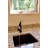 16" Gourmet Rectangular Hammered Copper Bar/Prep Sink