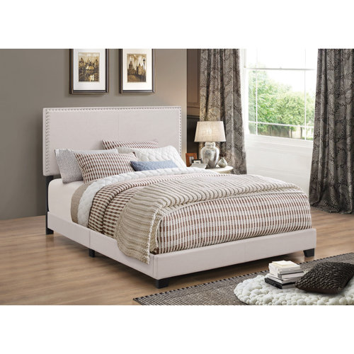 Charlton Home® Kenworthy Upholstered Bed & Reviews | Wayfair