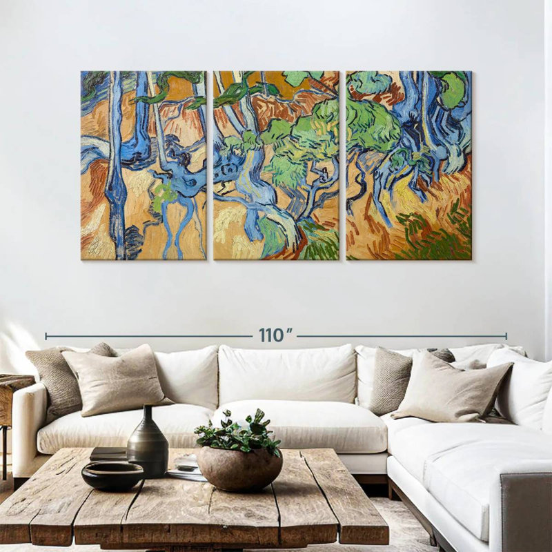 Harnek Tree Roots, 45" H x 92" W