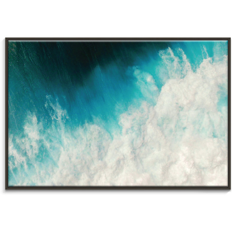 Print on Canvas, Black Floater Frame, 51cm H x 76cm W