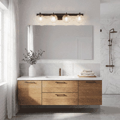 Darien Bathroom Vanity Light in Bronze