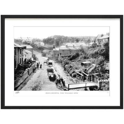 Old Colwyn, The Village 1890 by Francis Frith - Single Picture Frame Print