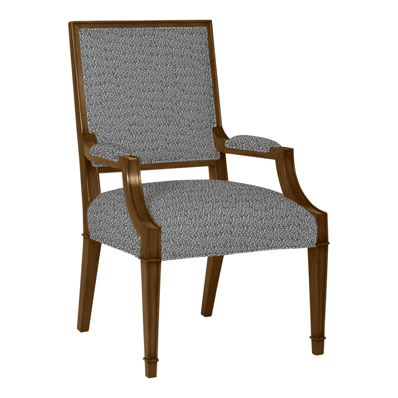 Michael Weiss Leighton Arm Chair, Havana, Impala Storm, No