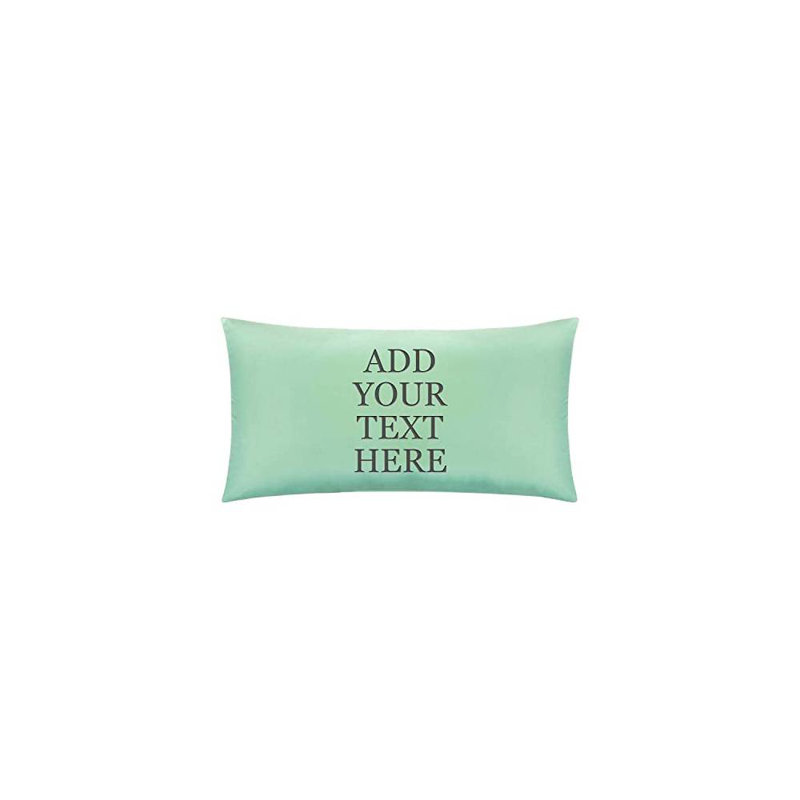 Taie d'oreiller personnalisée en microfibre