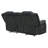 Blagota 76'' Pillow Top Arm Glider Reclining Console Loveseat