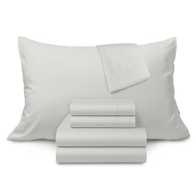 100% Cotton Sateen Luxurious 1200 Thread Count 4-Piece Sheet Set