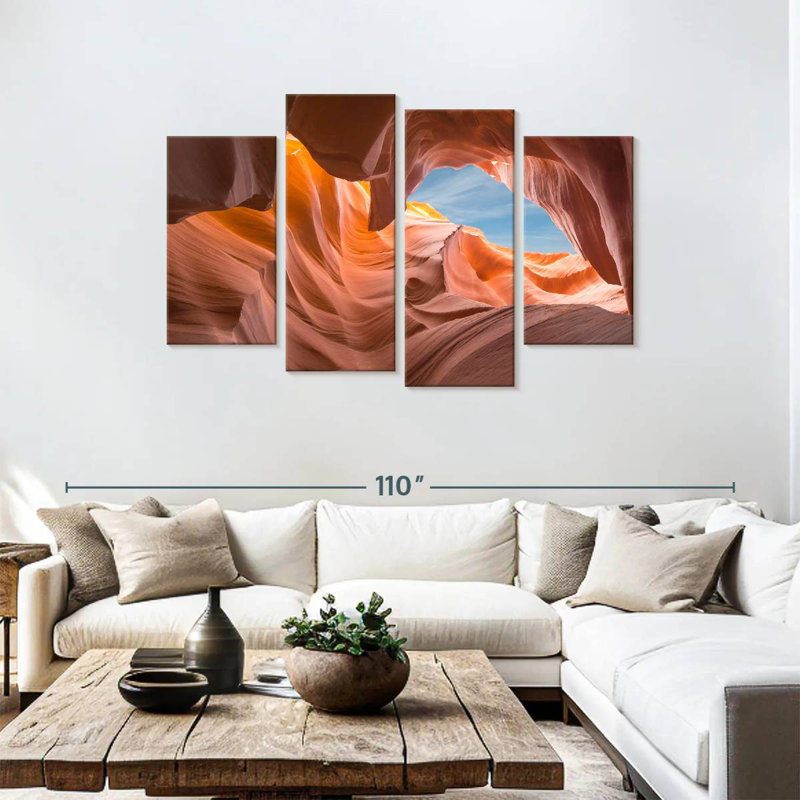 Alvord Antelope Canyon Contours, 48" H x 75" W