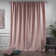 Rideau simple extra long et extra large en velours mat luxueux