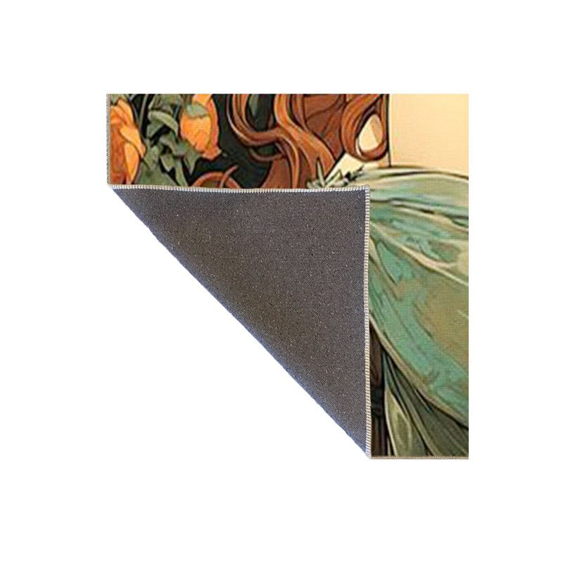 Tapis décoratif tissé à la machine, Rectangle 2 pi 4 po x 3 pi 11 po