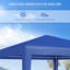 Arvell 2.7m x 2.7m Metal Party Tent-212050037