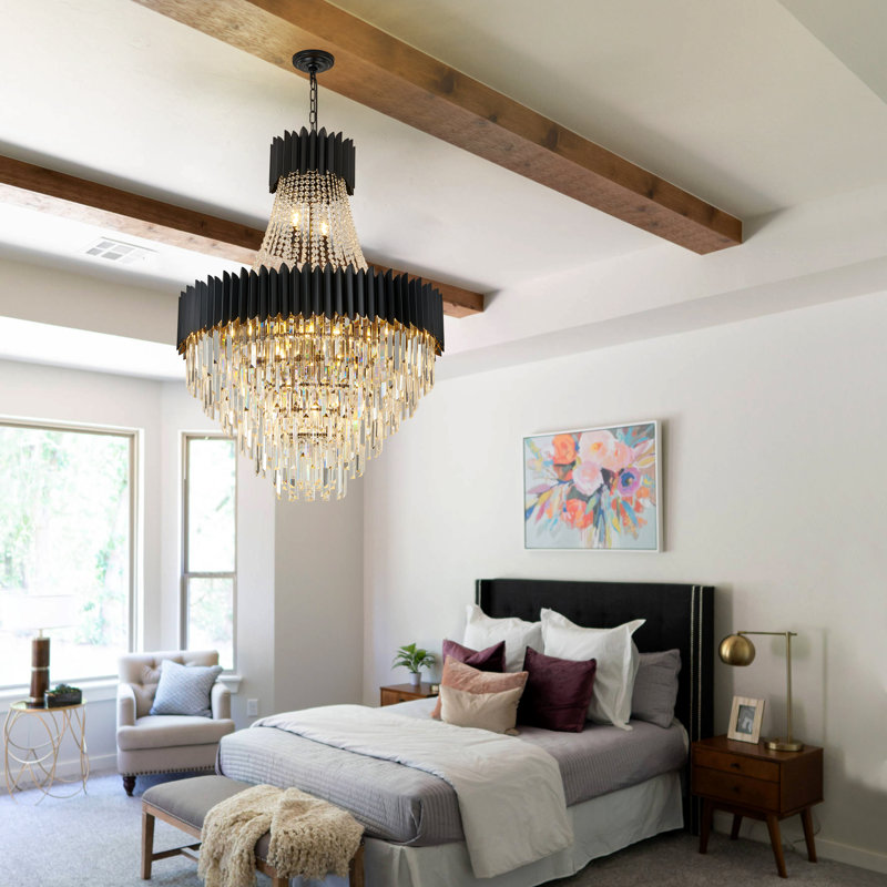 Chandelier, 19, 7, 41.30'' H x 30.3'' W x 30.3'' D