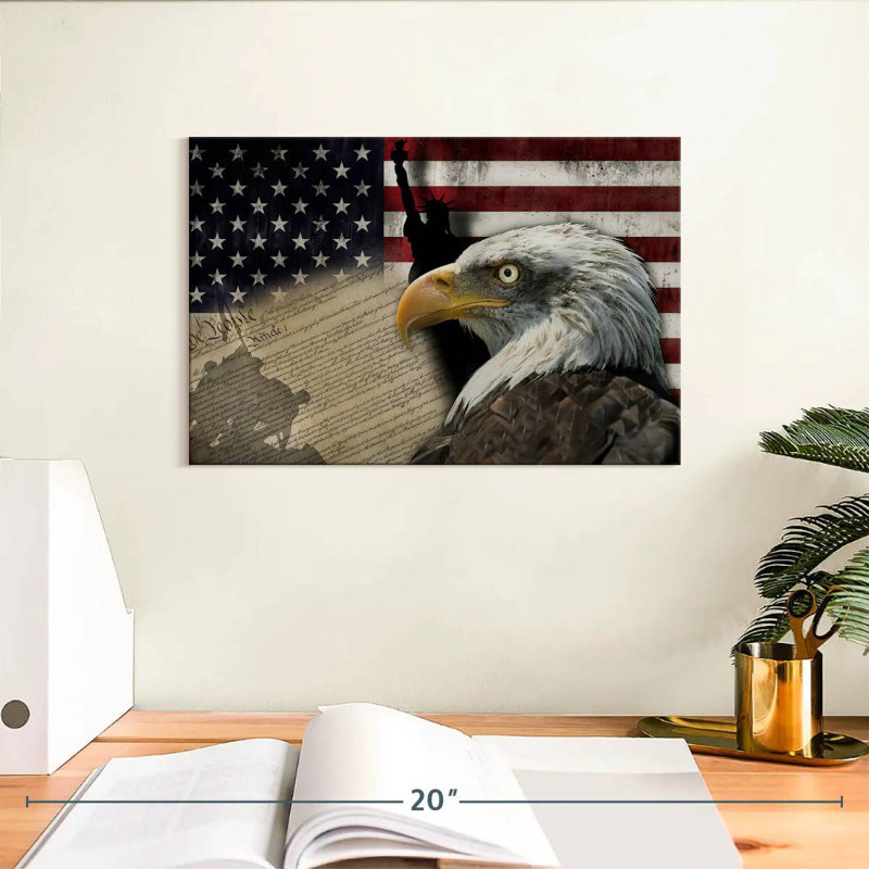 Borges American Symbols, H 8 po x l 12 po