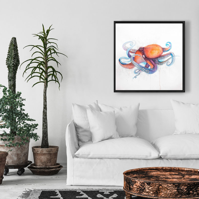 «Colorful Octopus Profile»