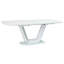 Ciara Extendable Glass Top Dining Table