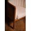Fauteuil demi-tonneau en coton 31,5 po Charents