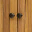 Armoire en bois d'acacia Kedzie