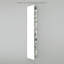 M Series Recessed Framed 1 Door Medicine Cabinet with 7 Adjustable Shelves and LED Lighting-18946587-18946593-43143608