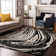 Premium Machine Washable Cossette AMF1051 Swirls Rug