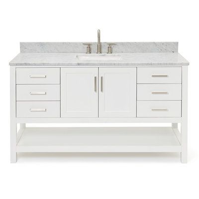 Magnolia Bath Vanity Rectangular Basin S061SCW2R