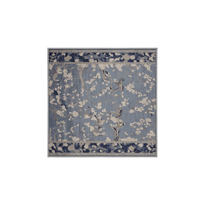 Machine Washable Gray Area Rug