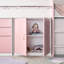 Keever 113 X 198cm Loft Bed Bed Frame with Built-in Ladder Included-2101399186
