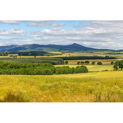 Bennachie In The Distance by Colin_Hunter - Wrapped Canvas Print
