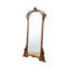 Miroir français rétro arqué sculpté
