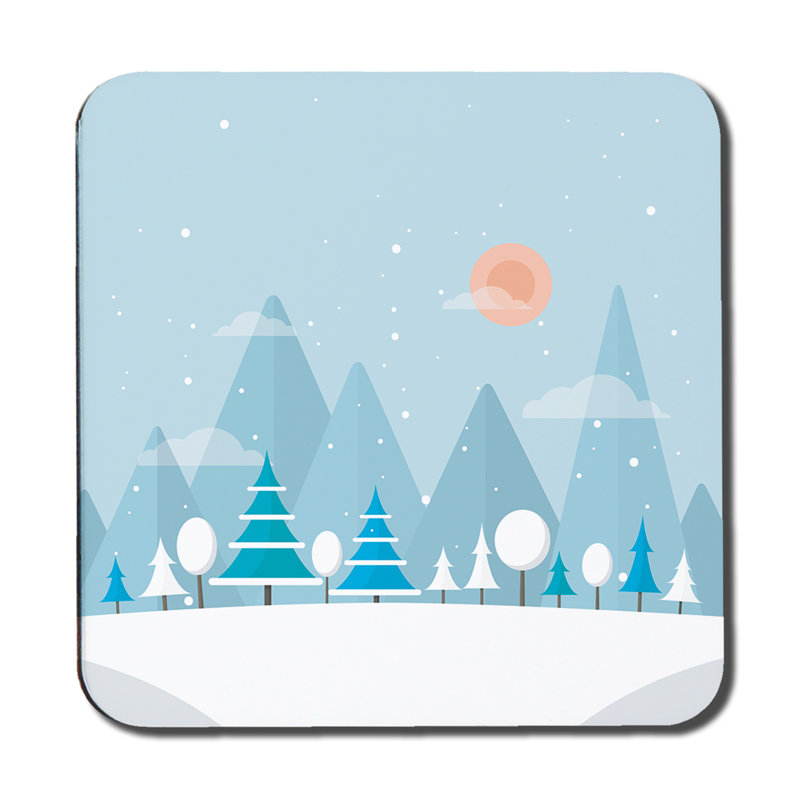 Square 6 Piece Coaster Set