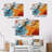 Splash Colorful Paint Retro Grunge - Abstract Wall Art Living Room Set-108314021-108314016
