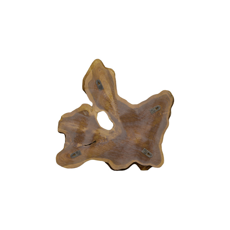 Teak Slice Wall Décor, Lg, Natural